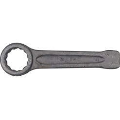 Kennedy Metric Ring Slogging Spanner, Chrome Satin Hardened Steel, 27mm