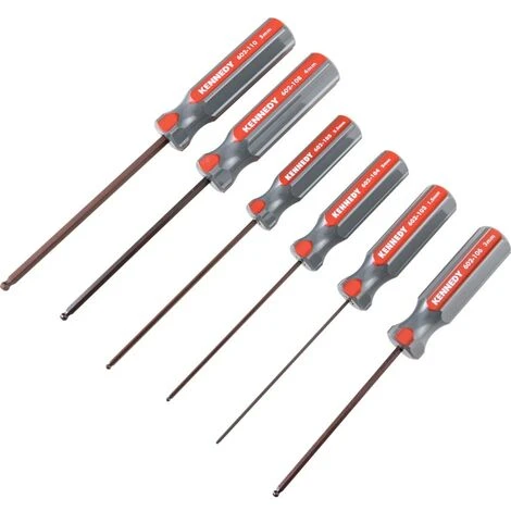 Kennedy Metric Hexagon Ball Driver Set (6 Piece) 3 Kennedy Metric Hexagon Ball Driver Set (6 Piece)