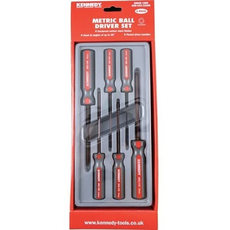 Kennedy Metric Hexagon Ball Driver Set (6 Piece) 4 Kennedy Metric Hexagon Ball Driver Set (6 Piece) - Image 2
