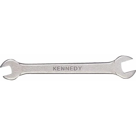 Kennedy BA Open Ended Spanner, Double End, Chrome Vanadium Steel, 1BA X 3BA 3 Kennedy BA Open Ended Spanner, Double End, Chrome Vanadium Steel, 1BA X 3BA