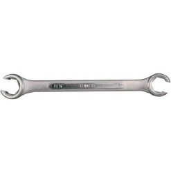 Kennedy Imperial Flare Nut Spanner, Chrome Vanadium Steel, 1/2in. X 9/16in
