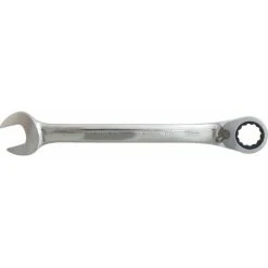 Kennedy-Pro Metric Combination Ratchet Spanner, Fixed Head, Reversible, 8mm