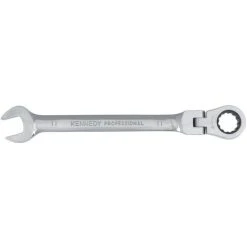 Kennedy-Pro Metric Combination Ratchet Spanner, Flexible Head, 11mm