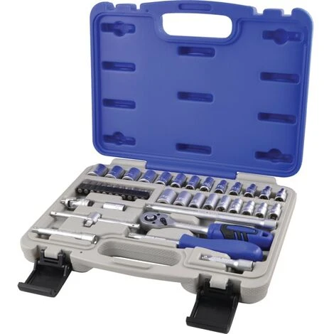 Senator 1/4 Square Drive 41 Piece Metric Socket Set - Image 2