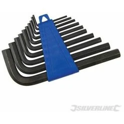 Silverline Hex Key Set 10pce 2 - 10mm HK11