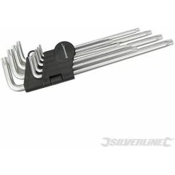 Silverline T10 - T50 Key Expert Set 9pce T10 - T50 394985