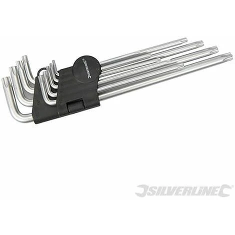 Silverline T10 - T50 Key Expert Set 9pce T10 - T50 394985 3 Silverline T10 - T50 Key Expert Set 9pce T10 - T50 394985