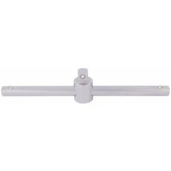 Draper 3/8 Square Drive Satin Chrome Sliding T Bar (16788)