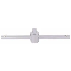 Draper 1/4 Square Drive Satin Chrome Sliding T Bar (16786)