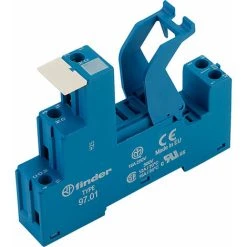 Finder 97.01SPA Screw Socket 35mm Rail (Mounting) 97.01