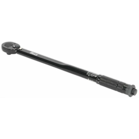 Sealey AK624B Micrometer Torque Wrench 1/2Sq Drive Calibrated Black Series 3 Sealey AK624B Micrometer Torque Wrench 1/2Sq Drive Calibrated Black Series
