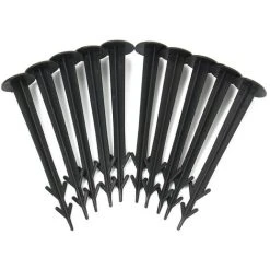 MAEREX 4.7 Inch Ground Fasteners Heavy Dowels Anchor Cover Weed Control Membrane Fleece Fabric