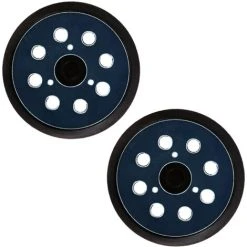 2pcs SabreCut 125mm Fibre Plate M/H Sander Pads OSSCPM125MH2