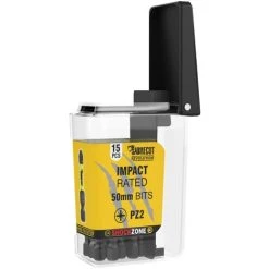 15pcs SabreCut 50mm PZ2 Impact Bits + Box SCRPZ25015B 10 15pcs SabreCut 50mm PZ2 Impact Bits + Box SCRPZ25015B -Bahco shop 23544527 4