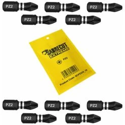 10pcs SabreCut Mix Impact Driver Bit Set - SCPZ22510