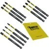 10pcs SabreCut 89mm Impact Screwdriver Bit Set - SCRK89 -Bahco shop 25390200 1