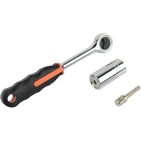 Universal Socket 7-19 Mm With Ratchet BrĂ¼der Mannesmann