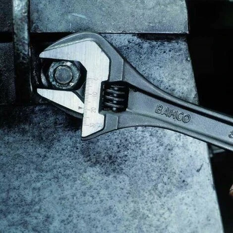 Bahco 8071 BAH8071 Black Adjustable Wrench 200mm 8in High Torque 4 Bahco 8071 BAH8071 Black Adjustable Wrench 200mm 8in High Torque - Image 2