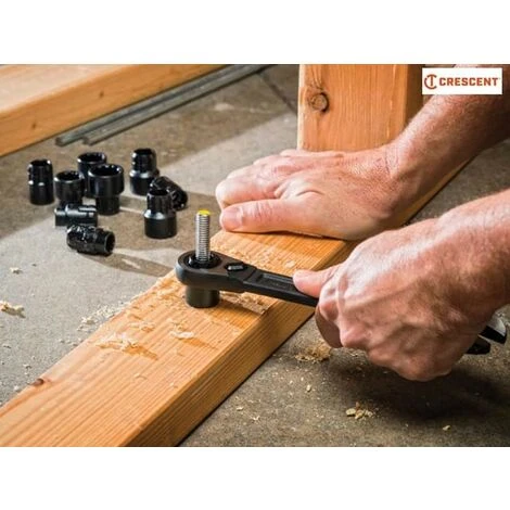 Crescent Pass Through Adjustable Wrench Spline Sockets CRECPTAW8 XMS21PTHRU11 - Image 4