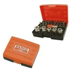 Bahco 2058/S26 26 Piece Ratchet Socket Bit Set 1/4in Drive PZ PH Hx Torx Slotted