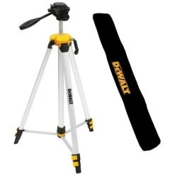 Dewalt DE0881T-XJ Elevated Extendable Laser Tripod Stand 1/4 Thread + Bag DW088