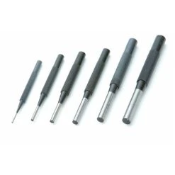 Priory PRI135S6 135-S6 Parrallel Pin Punches In Wallet Set 6 Piece