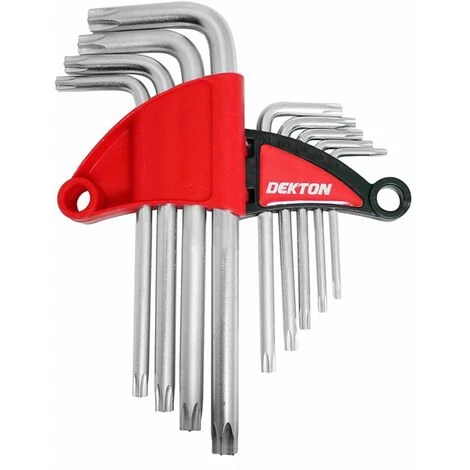 DEKTON DT85513 Short Torx Key Set 9pc 3 DEKTON DT85513 Short Torx Key Set 9pc