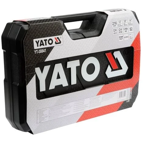 216 Piece Ratcheting Socket Spanner Set YT-38841 YATO 7 216 Piece Ratcheting Socket Spanner Set YT-38841 YATO - Image 5