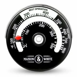Maison & White Magnetic Stove Thermometer M&W