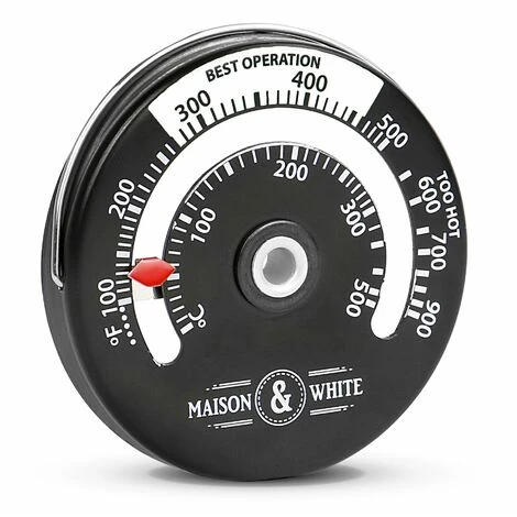 Maison & White Magnetic Stove Thermometer M&W - Image 3