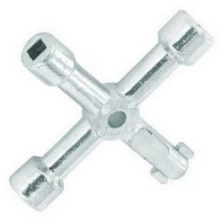 SecurIT® Securit S6847 4 Way Utility Key Zinc Plated