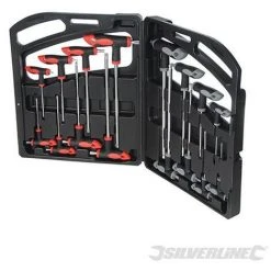 Silverline (250028) T-Handle Wrench Set 16pce 16pce