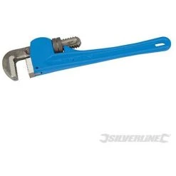 Silverline (633620) Expert Stillson Pipe Wrench Length 250mm - Jaw 45mm