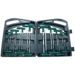 16 Piece T-Handle Wrench Set 18190 BrĂ¼der Mannesmann