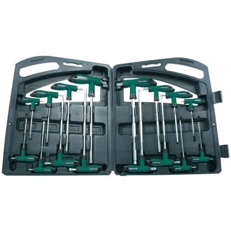 16 Piece T-Handle Wrench Set 18190 Brüder Mannesmann 3 16 Piece T-Handle Wrench Set 18190 Brüder Mannesmann