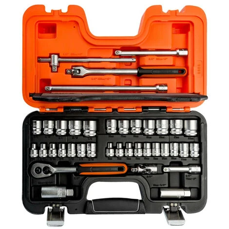 Bahco S380 Socket Set Of 38 Metric 3/8in Drive 3 Bahco S380 Socket Set Of 38 Metric 3/8in Drive
