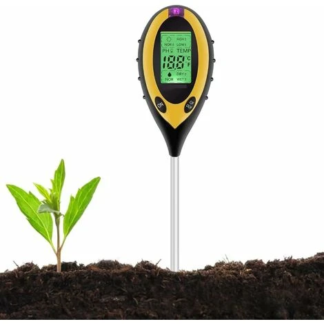 Soil Tester, 4 In 1 Soil Tester PH Meter Sunlight Temperature Hygrometer For Garden Farm Lawn Indoor Outdoor Plant Flower SOEKAVIA 3 Soil Tester, 4 In 1 Soil Tester PH Meter Sunlight Temperature Hygrometer For Garden Farm Lawn Indoor Outdoor Plant Flower SOEKAVIA