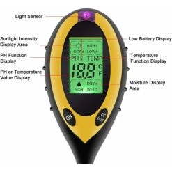 Soil Tester, 4 In 1 Soil Tester PH Meter Sunlight Temperature Hygrometer For Garden Farm Lawn Indoor Outdoor Plant Flower SOEKAVIA 7 Soil Tester, 4 In 1 Soil Tester PH Meter Sunlight Temperature Hygrometer For Garden Farm Lawn Indoor Outdoor Plant Flower SOEKAVIA -Bahco shop 36873306 3