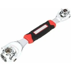 Multi-Function Socket Wrench, 48-in-1 Universal Multi-Tool Socket Wrench 6 Point, 12 Point, Torx, Damaged Square Bolts And Any Size Standard Or Metric SOEKAVIA