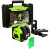 Imex LX22G 30m Green Cross Line Laser Level Self Level Plum Spots +Bracket +Case 2 Imex LX22G 30m Green Cross Line Laser Level Self Level Plum Spots +Bracket +Case -Bahco shop 37282266 1