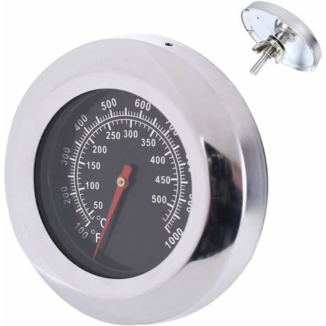 Stainless Steel Grill Grill Thermometer BBQ Tools BBQ Grill Thermometer Temp Gauge 50 To 500 ° C, 100 To 1000 ℉ (Type C 500 ° C) SOEKAVIA - Image 5
