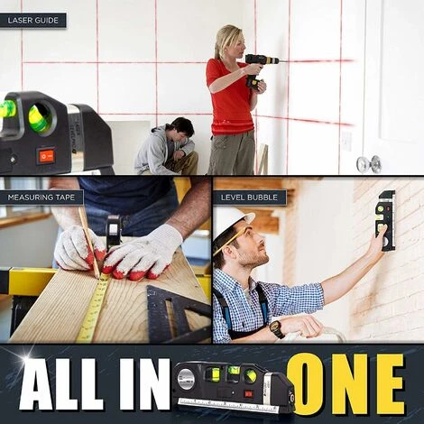 Laser Levels, Versatile Measuring Tool, Spirit Level, Laser Level, Tape Measure, Horizontal And Vertical Metric Ruler Self-leveling Retractable Horizon (battery Included) SOEKAVIA 6 Laser Levels, Versatile Measuring Tool, Spirit Level, Laser Level, Tape Measure, Horizontal And Vertical Metric Ruler Self-leveling Retractable Horizon (battery Included) SOEKAVIA - Image 4