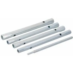 Silverline Monobloc Back Nut Tap Spanner 5pce - 8/9, 9/11, 10/11 &amp 12/13mm