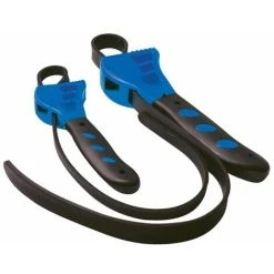 Silverline Rubber Strap Wrenches Set 2pce - 500 & 600mm