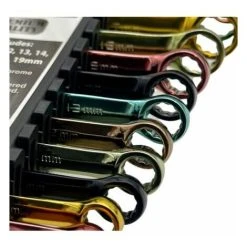 Autojack 12 Piece Multi-coloured Combination Spanner Set -Bahco shop 4195778 3