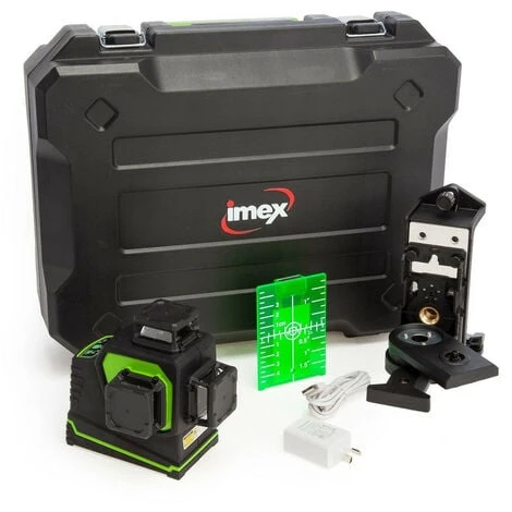Imex LX3DG 360 Degree Multi Line Green Laser Level In A Carry Case 3 Imex LX3DG 360 Degree Multi Line Green Laser Level In A Carry Case