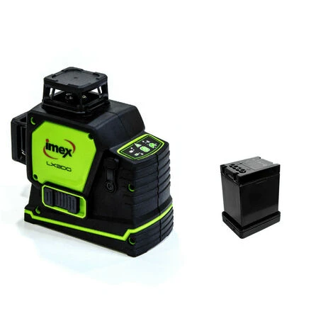 Imex LX3DG 360 Degree Multi Line Green Laser Level In A Carry Case 5 Imex LX3DG 360 Degree Multi Line Green Laser Level In A Carry Case - Image 3