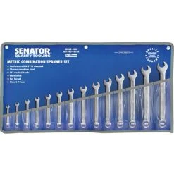 Senator Metric Combination Spanner Set, 6 - 19mm, Set Of 14