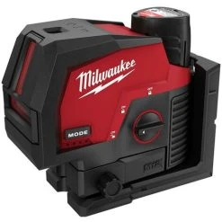 Milwaukee M12 CLLP-301C M12 Green Cross Line Laser With Plumb Points