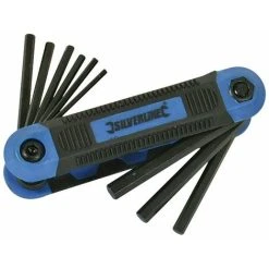 Silverline Hex Key Imperial Expert Tool 9pce - 5/64&quot - 1/4&quot